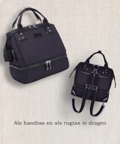 Rose & Ollie Kleine Kolftas Handtas Model Zwart - Koeltas Moedermelk -Winkel Voor Babyproducten 1000x1200 16