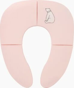 Kinder WC (roze) Bril Opvouwbaar Licht Ontwerp Hygiënisch Voor Onderweg WC Bril Voor Zindelijkheidstraining Makkelijk Mee Te Nemen Gratis Tasje Bijgeleverd -Winkel Voor Babyproducten 1002x1200