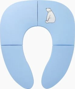 Kinder WC (blauw) Bril Opvouwbaar Licht Ontwerp Hygiënisch Voor Onderweg WC Bril Voor Zindelijkheidstraining Makkelijk Mee Te Nemen Gratis Tasje Bijgeleverd -Winkel Voor Babyproducten 1006x1200 2