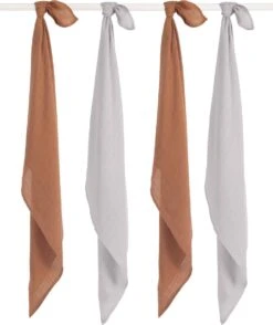 Jollein Hydrofiele Doek Small 70x70cm Bamboe Katoen - Caramel - 4 Stuks -Winkel Voor Babyproducten 1007x1200 1