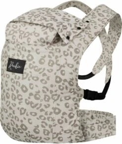 ROOKIE Baby Premium Draagzak- Design Buikdrager - Comfortabel En Ergonomisch - Pasgeboren Babydrager - Peuterdrager - Biologisch Katoen - Super Zacht - Unisex: Voor Mama En Papa (Leoprint Beige) -Winkel Voor Babyproducten 1017x1200 6