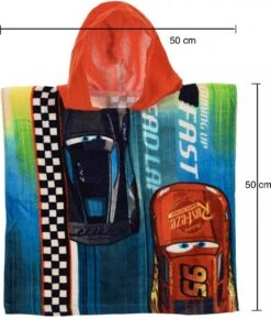 Disney Frozen Bad Poncho - Anna & Elsa - 50x100 Cm - Katoen -Winkel Voor Babyproducten 1022x1200