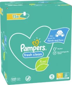 Pampers® Pampers - Fresh Clean - Billendoekjes - 3600 Doekjes - 45 X 80 -Winkel Voor Babyproducten 1023x1200