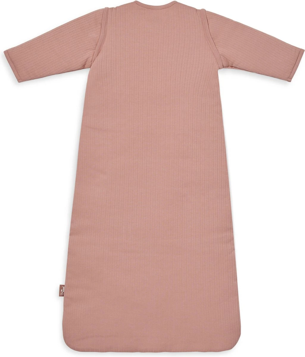 Jollein Baby Baby Winterslaapzak Met Afritsbare Mouw 90cm Basic Stripe - Rosewood 11 Jollein Baby Baby Winterslaapzak Met Afritsbare Mouw 90cm Basic Stripe - Rosewood - Afbeelding 9