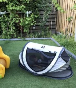 Deryan Peuter Luxe Campingbedje – Inclusief Zelfopblaasbare Matras - Silver -Winkel Voor Babyproducten 1030x1200 5