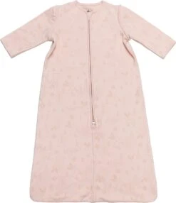 BonBini's® Baby Slaapzak 4 Seizoenen - Baby Winterslaapzak - Pink Reindeer - 100% Organisch Katoen - 80 Cm - 6 Tot 12 Maanden Afritsbare Mouwen