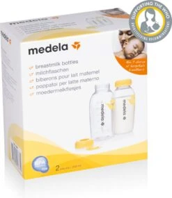 Medela Moedermelkflesje Afkolven Bewaren Invriezen Voeden Medela Fles - 250 Ml - 2 Stuks -Winkel Voor Babyproducten 1039x1200