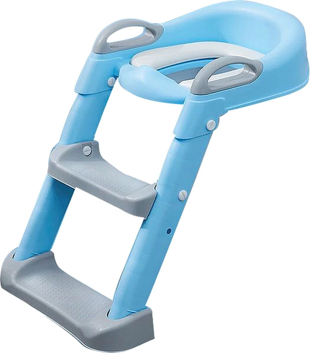 Eco Toys Blauw Toilettrainer Met Trapje CHW4006B 3 Eco Toys Blauw Toilettrainer Met Trapje CHW4006B