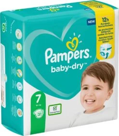 Pampers® Pampers Baby-Dry Maat 7 (15kg+) - 31 Luiers -Winkel Voor Babyproducten 1056x1200