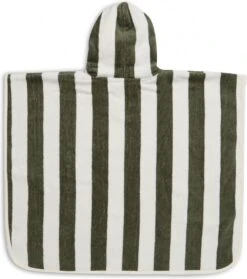 Jollein Badponcho Stripe Terry - Leaf Green - GOTS 20 Jollein Badponcho Stripe Terry - Leaf Green - GOTS -Winkel Voor Babyproducten 1062x1200