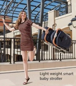 WOOSH New Buggy - Sand / Black - One Hand Folding - 3 Slaapstanden - Wandelwagen Tot 25 Kg - Regenhoes - Bekerhouder - Muggennet -Winkel Voor Babyproducten 1068x1200 4