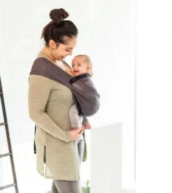 Minimonkey Mini Sling Grijs - Klein En Fijn -Winkel Voor Babyproducten 1068x1200 7