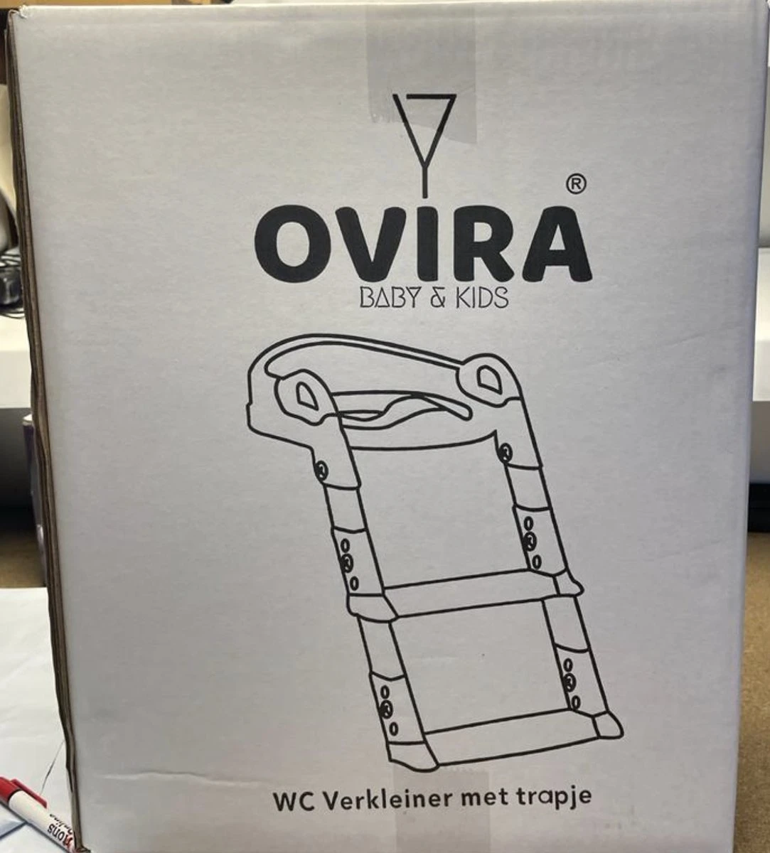 WC Verkleiner Met Trapje - Inclusief Handvaten - Opvouwbaar - 2 Tot 7 Jaar - Blauw Geel 7 WC Verkleiner Met Trapje - Inclusief Handvaten - Opvouwbaar - 2 Tot 7 Jaar - Blauw Geel - Afbeelding 5