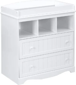 Trend24 - Commode - Verzoringstafel - Commode Kasten - Aankleedtafel - Babykamer - Wit -Winkel Voor Babyproducten 1083x1200 4
