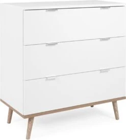 Finori Ladekast Göteborg 1 Wit En Sonoma Eikenkleurig -Winkel Voor Babyproducten 1085x1200 1