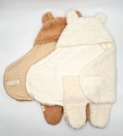 Mon Avenir - Baby Teddy Inbakerslaapzak - Wit - Dun - 0-3 Maanden -Winkel Voor Babyproducten 1088x1200 6