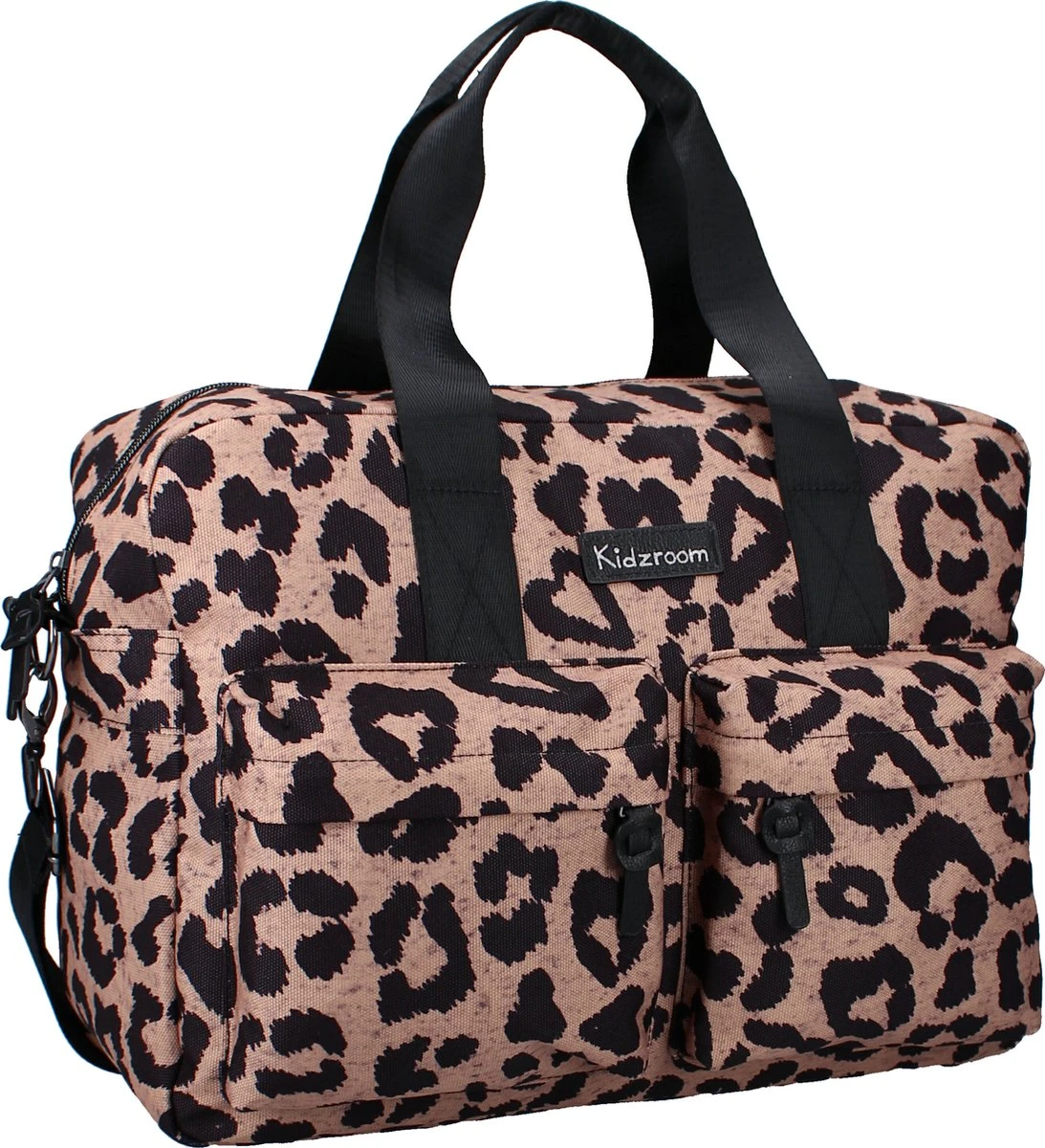 Kidzroom Gorgeous Luiertas - Bruin - Ophanglussen Kinderwagen - Verschoonmatje - Verstelbare Schouderband 15 Kidzroom Gorgeous Luiertas - Bruin - Ophanglussen Kinderwagen - Verschoonmatje - Verstelbare Schouderband - Afbeelding 13