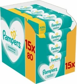 Pampers® Pampers Sensitive Billendoekjes - 1200 Doekjes 31 Pampers® Pampers Sensitive Billendoekjes - 1200 Doekjes -Winkel Voor Babyproducten 1107x1200