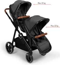 Baninni Duo Kinderwagen Luiz Grijs -Winkel Voor Babyproducten 1111x1200 7