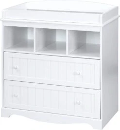 Trend24 - Commode - Verzoringstafel - Commode Kasten - Aankleedtafel - Babykamer - Wit -Winkel Voor Babyproducten 1112x1200