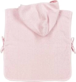 Meyco Badponcho Basic Badstof - 1-3 Jaar - Lichtroze