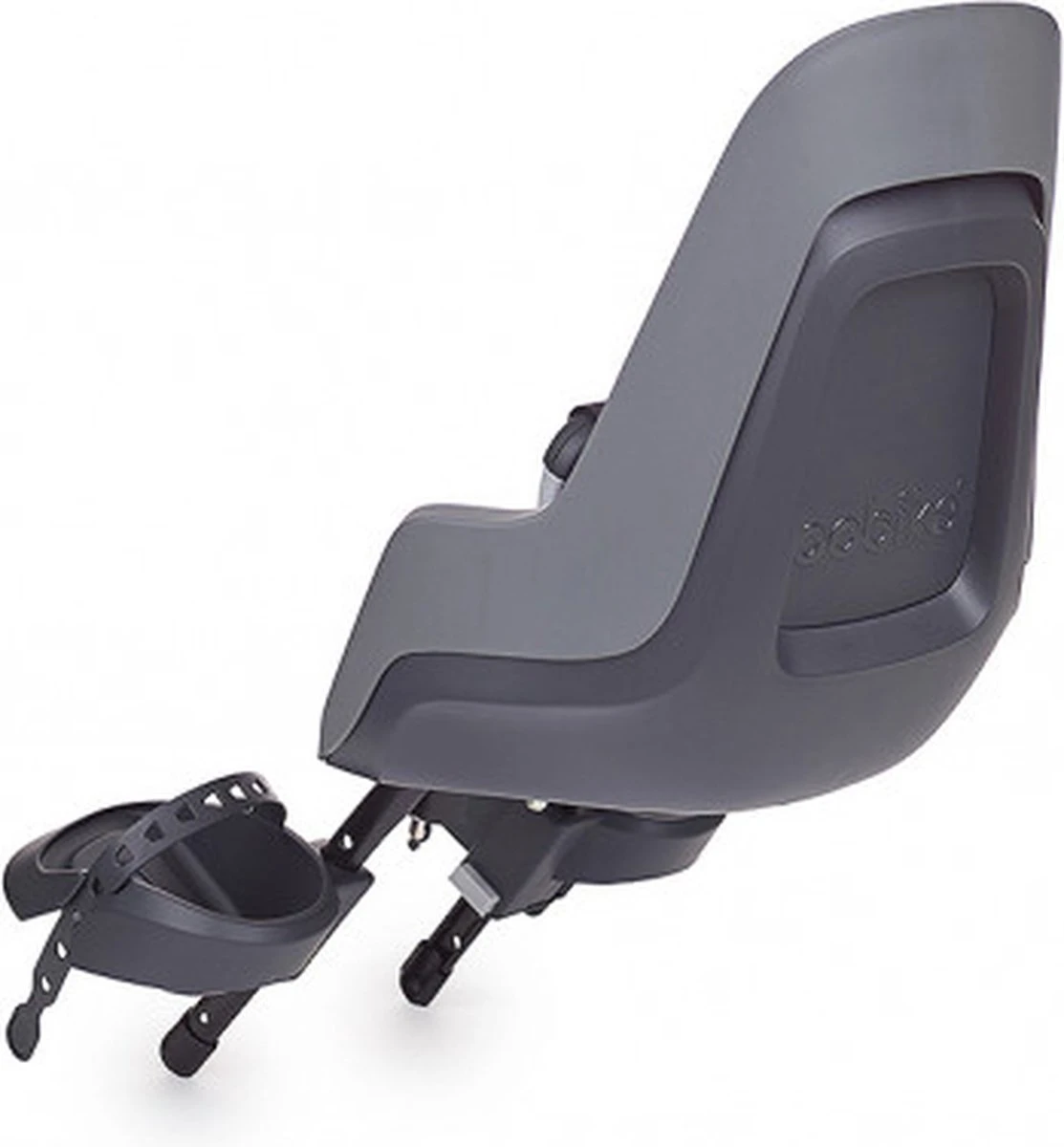 Bobike GO Mini Fietsstoeltje - Macaron Grey 6 Bobike GO Mini Fietsstoeltje - Macaron Grey - Afbeelding 4