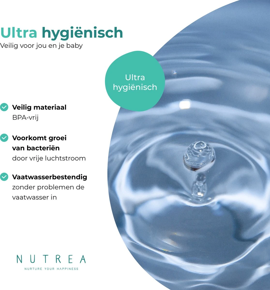 Nutrea EasyDry – Flessen Droogrek Baby – Afdruiprek Babyfles – Droogrek Voor Flessen – Inclusief Lekbak – Grijs/Wit 8 Nutrea EasyDry – Flessen Droogrek Baby – Afdruiprek Babyfles – Droogrek Voor Flessen – Inclusief Lekbak – Grijs/Wit - Afbeelding 6