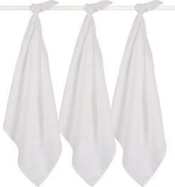 Jollein Hydrofiel Multidoek Basic 70x70cm - White - 3 Stuks -Winkel Voor Babyproducten 1117x1200 1
