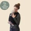 Cuddie Baby Draagdoek - Premium Organic Baby Draagdoek Gemaakt Van Bio Katoen - Newborns Tot 15 Kg - Baby Cadeau - Met Wenskaart - Zwart -Winkel Voor Babyproducten 1118x1200 4