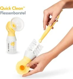 Medela Quick Clean Flessenborstel Met Speenreiniger En Standaard - Flexibele Borstel - Hygiënisch Wegzetten -Winkel Voor Babyproducten 1123x1200 1