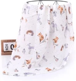 Set Van 2 | Hydrofiele Doeken XL - 120x120 Cm - Inbakerdoek - Egels - Swaddle Doek Groot - Hydrofiele Luier -Winkel Voor Babyproducten 1125x1200 4