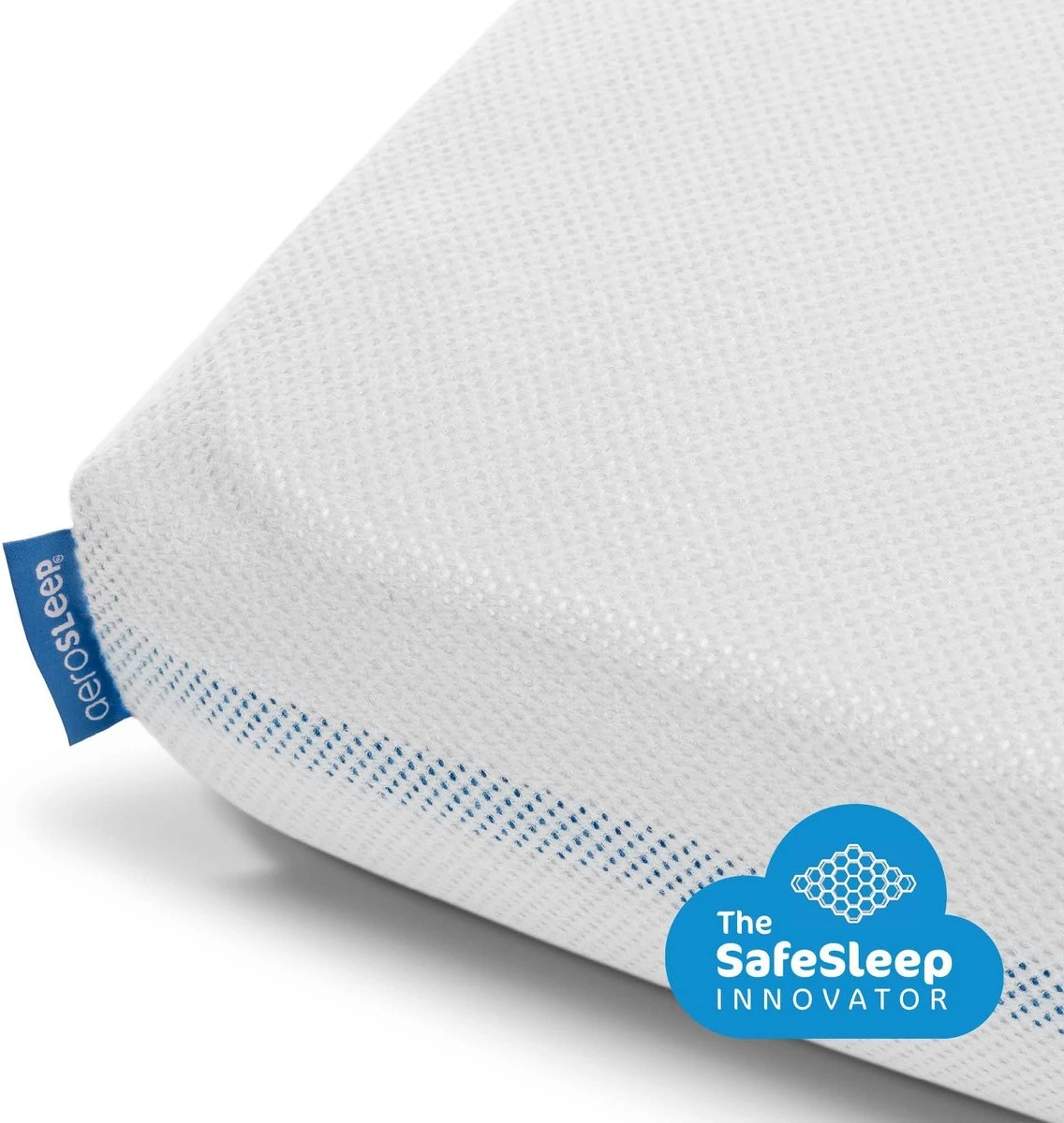 AeroSleep® Hoeslaken - Wieg - 80 X 50 Cm - Wit 5 AeroSleep® Hoeslaken - Wieg - 80 X 50 Cm - Wit - Afbeelding 3