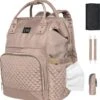 NanaBeebi Luiertas Rugzak Met Verschoonmatje - Beige Taupe - Inclusief Flessenwarmhouder - Kinderwagenhaken En Isoleervak -Winkel Voor Babyproducten 1139x1200 9