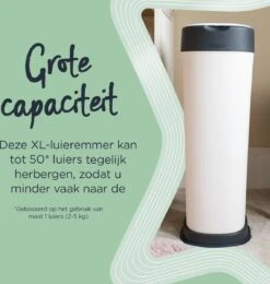 Tommee Tippee Twist & Click XL-luieremmer - Voor Maximaal 60 Luiers - Milieuvriendelijker Systeem - 1 Navulcassette - Duurzaam Geproduceerde Antibacteriële GREENFILM 16 Tommee Tippee Twist & Click XL-luieremmer - Voor Maximaal 60 Luiers - Milieuvriendelijker Systeem - 1 Navulcassette - Duurzaam Geproduceerde Antibacteriële GREENFILM -Winkel Voor Babyproducten 1142x1200 1