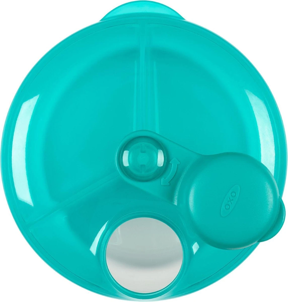 OXO Tot Melkpoeder Verdeeldoosje - Melkpoeder Doseerdoosjes - Melkpoeder Reisbox - Teal 4 OXO Tot Melkpoeder Verdeeldoosje - Melkpoeder Doseerdoosjes - Melkpoeder Reisbox - Teal - Afbeelding 2