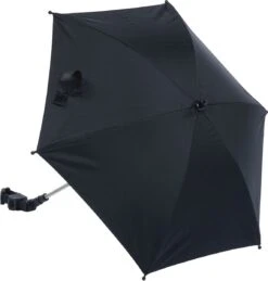 Titaniumbaby Parasol Met Universele Klem UV 50+ Protectie - Black