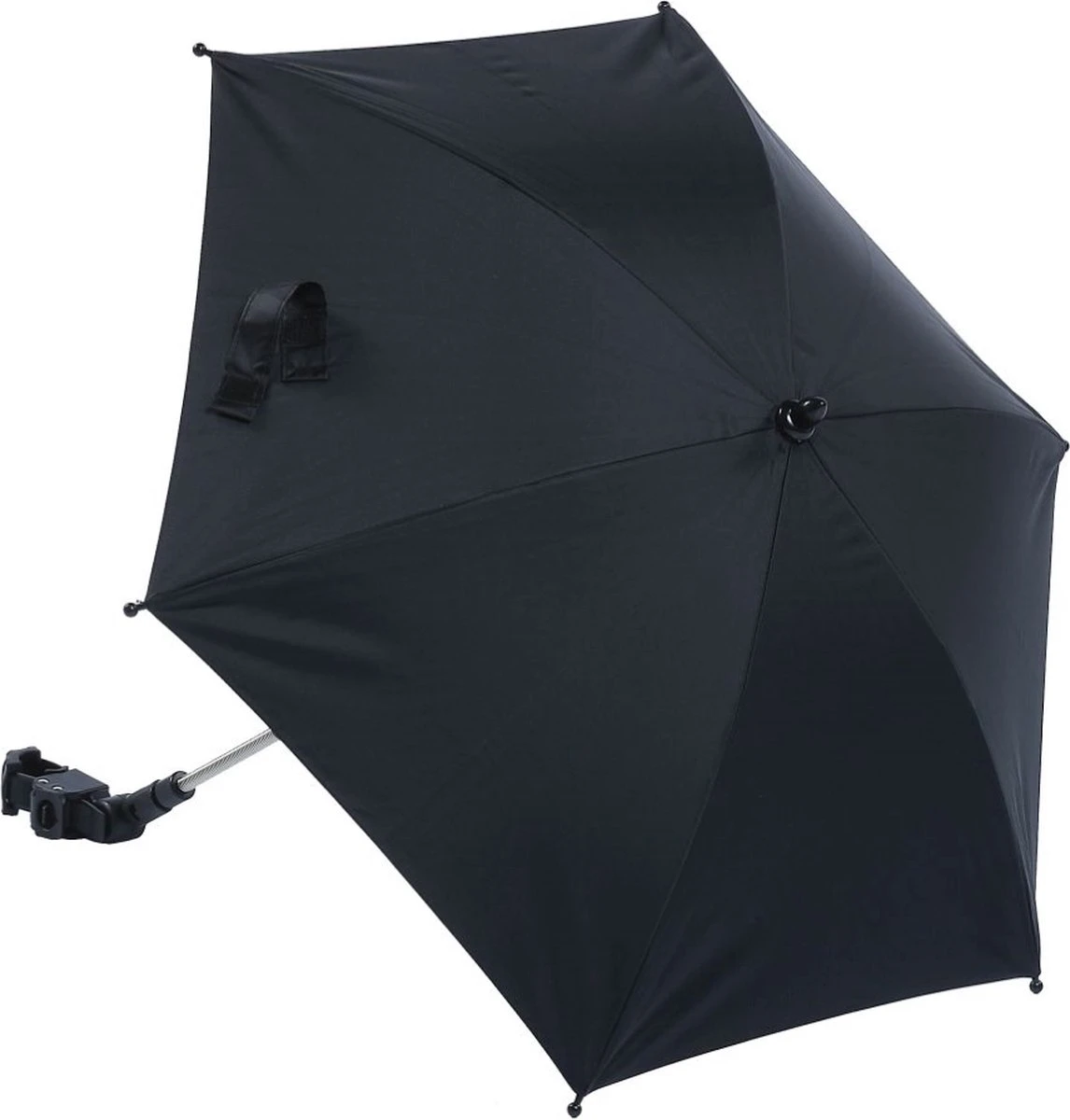 Titaniumbaby Parasol Met Universele Klem UV 50+ Protectie - Black 3 Titaniumbaby Parasol Met Universele Klem UV 50+ Protectie - Black
