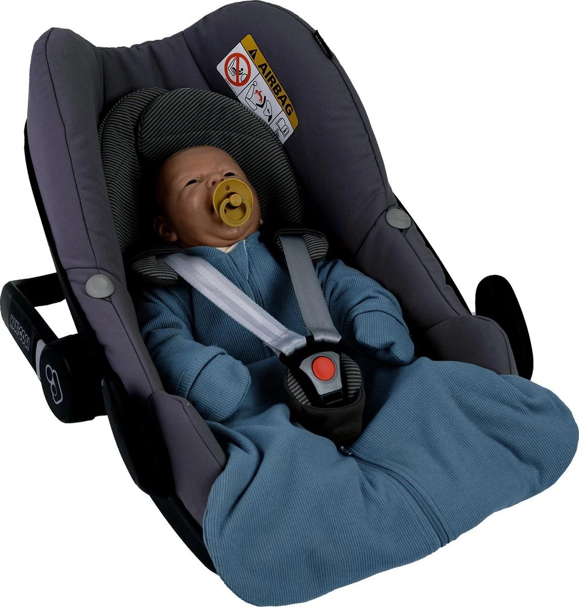 Lodger Baby Slaapzak Winter 12-36 Maanden - Hopper Rib - 2,3 TOG - Afritsbare Mouwen - Gemakkelijk Verschonen - Deelbare Rits - Blauw - 86/98 6 Lodger Baby Slaapzak Winter 12-36 Maanden - Hopper Rib - 2,3 TOG - Afritsbare Mouwen - Gemakkelijk Verschonen - Deelbare Rits - Blauw - 86/98 - Afbeelding 4