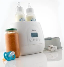 Alecto BW700TWIN - Dubbele Digitale Flessenwarmer 500W Voor Opwarmen, Steriliseren En Ontdooien - Verwarm 2 Flesjes Tegelijkertijd - Inclusief Stoomkap - Wit -Winkel Voor Babyproducten 1153x1200 5