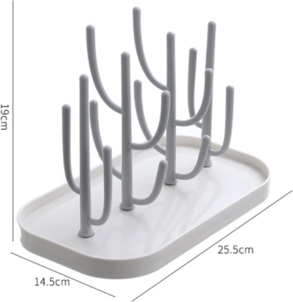 Merkloos Baby Flessen Droogrek - Afdruiprek Met Lekbak - Afwasrek - Baby Flesjes Droogrek - Flessenrek - Kraamcadeau - Baby Cadeau - Blauw 8 Merkloos Baby Flessen Droogrek - Afdruiprek Met Lekbak - Afwasrek - Baby Flesjes Droogrek - Flessenrek - Kraamcadeau - Baby Cadeau - Blauw - Afbeelding 6