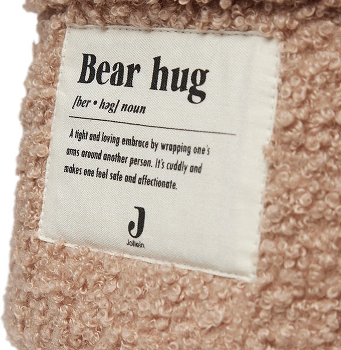 Jollein Commodemandje 14x18cm Boucle - Biscuit 6 Jollein Commodemandje 14x18cm Boucle - Biscuit - Afbeelding 4