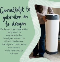Tommee Tippee Twist & Click XL-luieremmer - Voor Maximaal 60 Luiers - Milieuvriendelijker Systeem - 1 Navulcassette - Duurzaam Geproduceerde Antibacteriële GREENFILM 17 Tommee Tippee Twist & Click XL-luieremmer - Voor Maximaal 60 Luiers - Milieuvriendelijker Systeem - 1 Navulcassette - Duurzaam Geproduceerde Antibacteriële GREENFILM -Winkel Voor Babyproducten 1170x1200 2