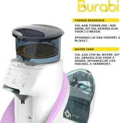 BURABI Automatische Baby Fles Maker | Fles Voeding Apparaat | Baby Senseo | Met App | Baby Verzorging | Baby Melk | Fles Bereiding | Babymelk | Baby Voeding 22 BURABI Automatische Baby Fles Maker | Fles Voeding Apparaat | Baby Senseo | Met App | Baby Verzorging | Baby Melk | Fles Bereiding | Babymelk | Baby Voeding -Winkel Voor Babyproducten 1173x1200 8