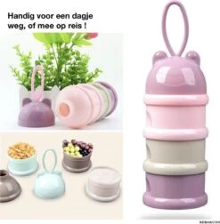 Melkpoeder Doseerdoosjes · SET VAN 2 PAARS&GROEN · Melkpoeder Bewaarbakjes · Melkpoeder Toren · BPA FREE -Winkel Voor Babyproducten 1178x1200 8