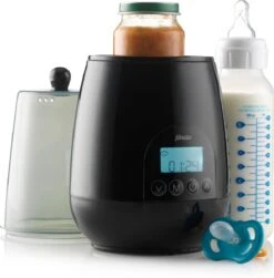 Alecto BW700BK - Snelle Digitale Flessenwarmer 500W Voor Opwarmen, Steriliseren En Ontdooien - Inclusief Stoomkap - Bediening Via Display - Zwart -Winkel Voor Babyproducten 1181x1200 6