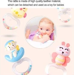 Baby Muzikale Wieg Mobiel, Alldo 360 ° Draaibare Mobiele Wieg Voor Baby's Met Muziek, Verlichting, Multifunctioneel Hangend Born Cot Toy Bedbel Speelgoed Met Afstandsbediening En Projectie -Winkel Voor Babyproducten 1187x1200 6