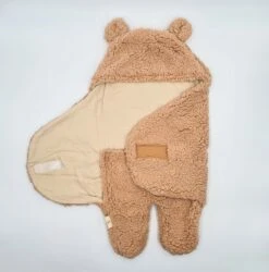 Mon Avenir - Baby Teddy Inbakerslaapzak - Bruin - Dun - 0-3 Maanden -Winkel Voor Babyproducten 1187x1200 7