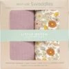 Little Dutch - Swaddle Doeken 70 X 70 Vintage Little Flowers / Pure Mauve -Winkel Voor Babyproducten 1188x1200 4