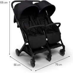 Baninni Duo Buggy Adige Zwart 33 Baninni Duo Buggy Adige Zwart -Winkel Voor Babyproducten 1189x1200 9