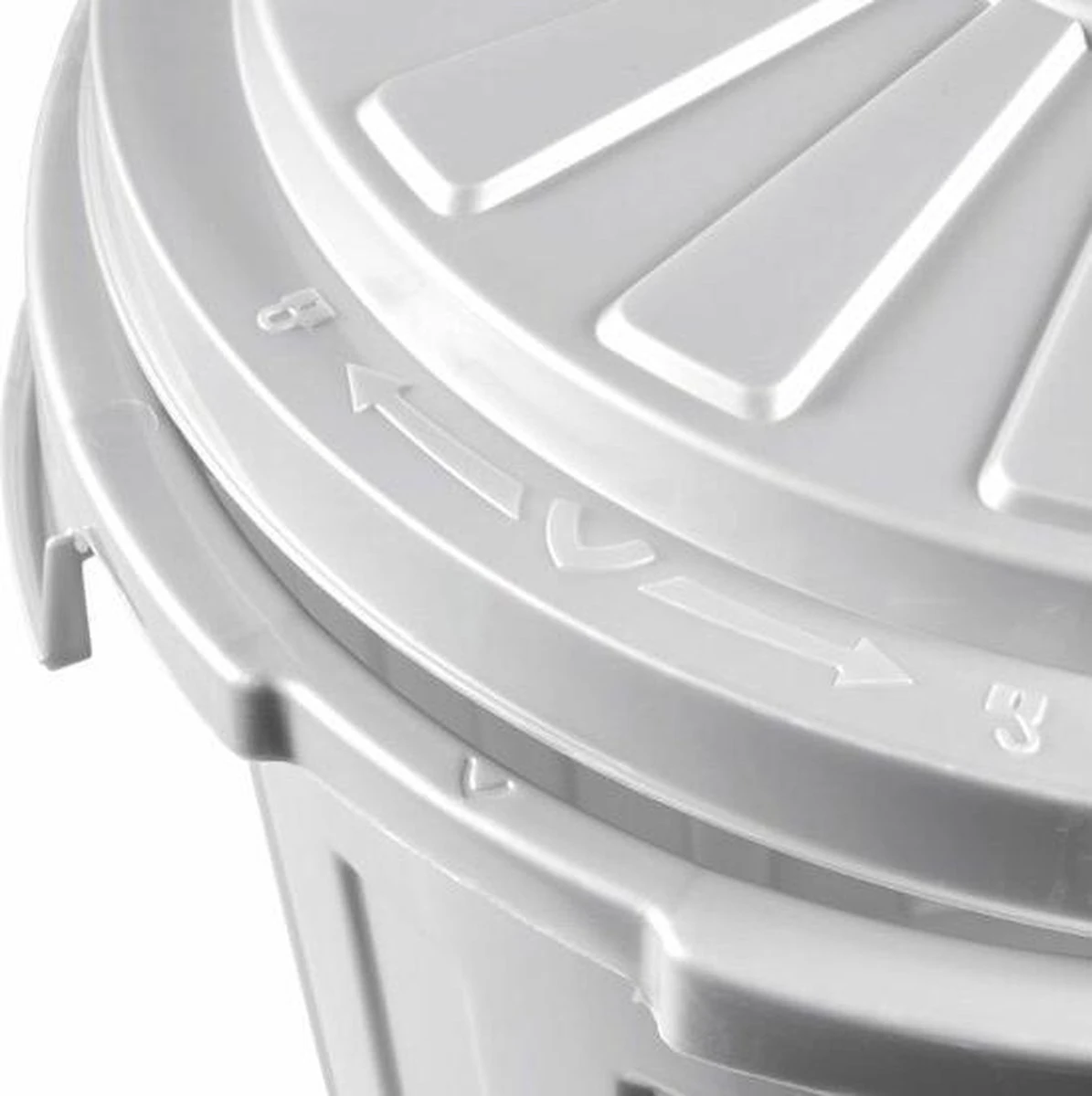 AFVALBAK ROND M/D MAXI BIN 36X42 - 23 L GRIJS OK KEEEPER 10213 8 AFVALBAK ROND M/D MAXI BIN 36X42 - 23 L GRIJS OK KEEEPER 10213 - Afbeelding 6